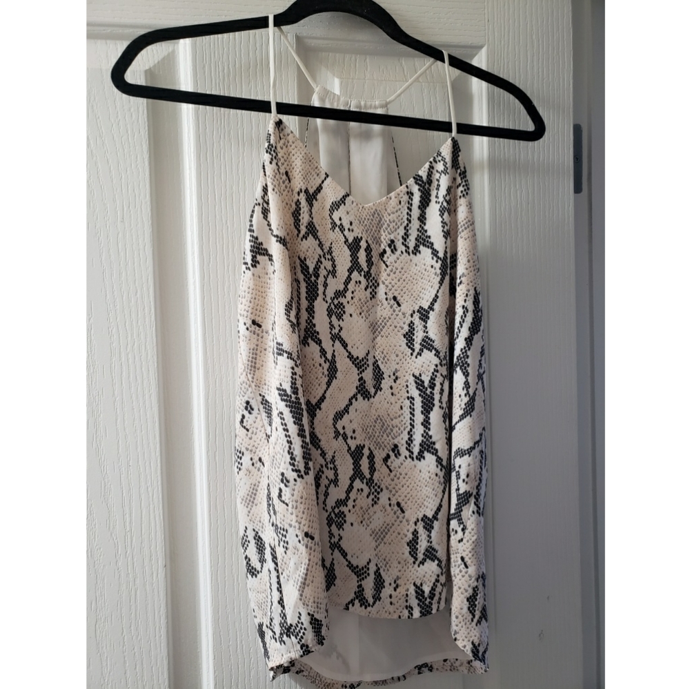 Snakeprint Racerback Tank